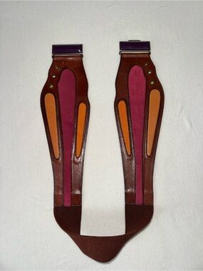 Fossil Butterfly Wings Statement Belt